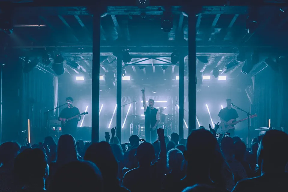 ONLY THE POETS took over The Fleece in