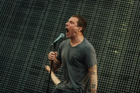 Sleaford Mods - ‘I was surrounded by people moshing and the first crowd surfing I had seen all weekend’
