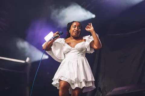 Amahla provided the perfect warm-up performance
