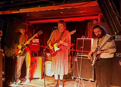Moya Silk and band opened the night with some lo-fi grunge-rock