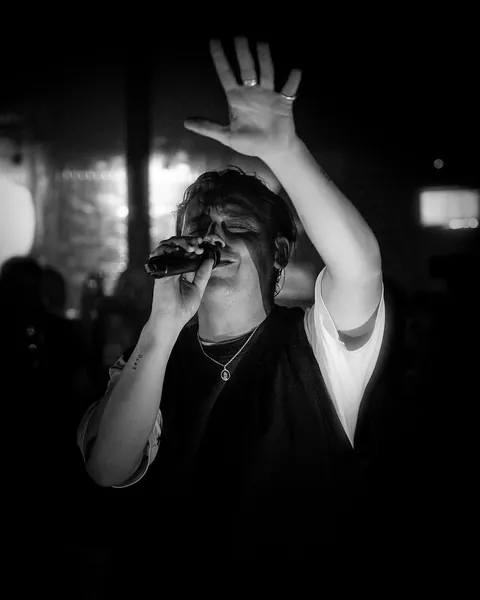 ONLY THE POETS took over The Fleece in