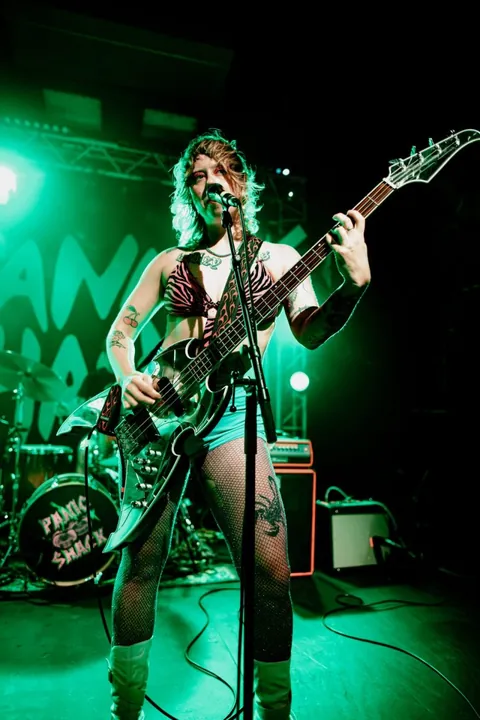 A packed out Thekla went wild for the show which included new material ahead of the release of the band’s debut album