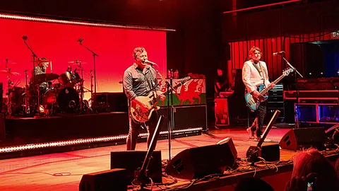 The Manics celebrated the release of their 15th studio album Critical Thinking