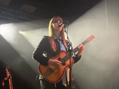Grammy-nominated singer-songwriter Madison Cunningham performed at Thekla as part of her UK tour (Pic