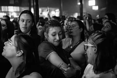 ONLY THE POETS took over The Fleece in