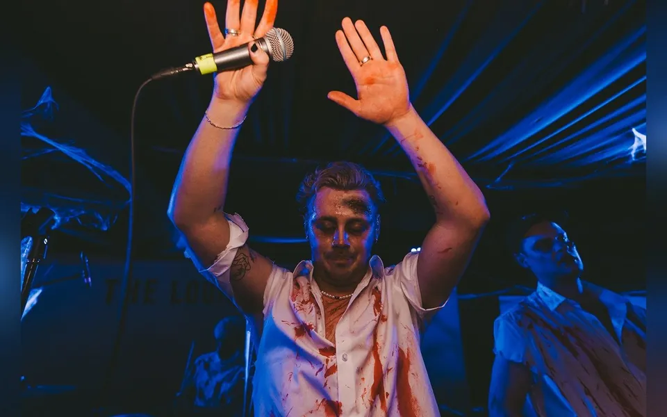 ONLY THE POETS dazzled The Louisiana in Bristol with a 'ghoulish' Halloween performance - photo 5