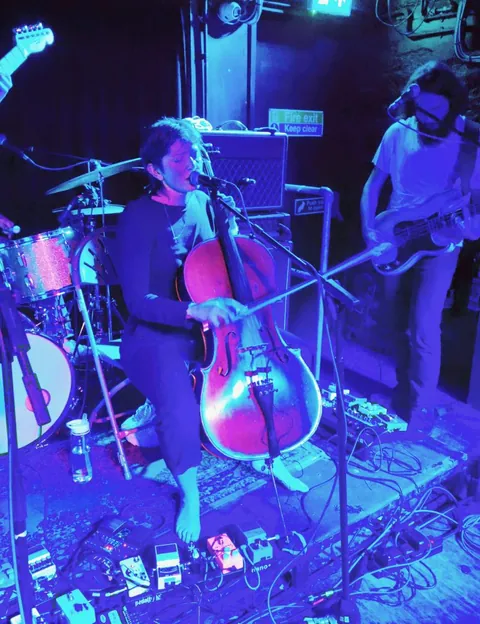Hooper augments her set with cello which, in the cosy environs of the Exchange basement, filled the stage